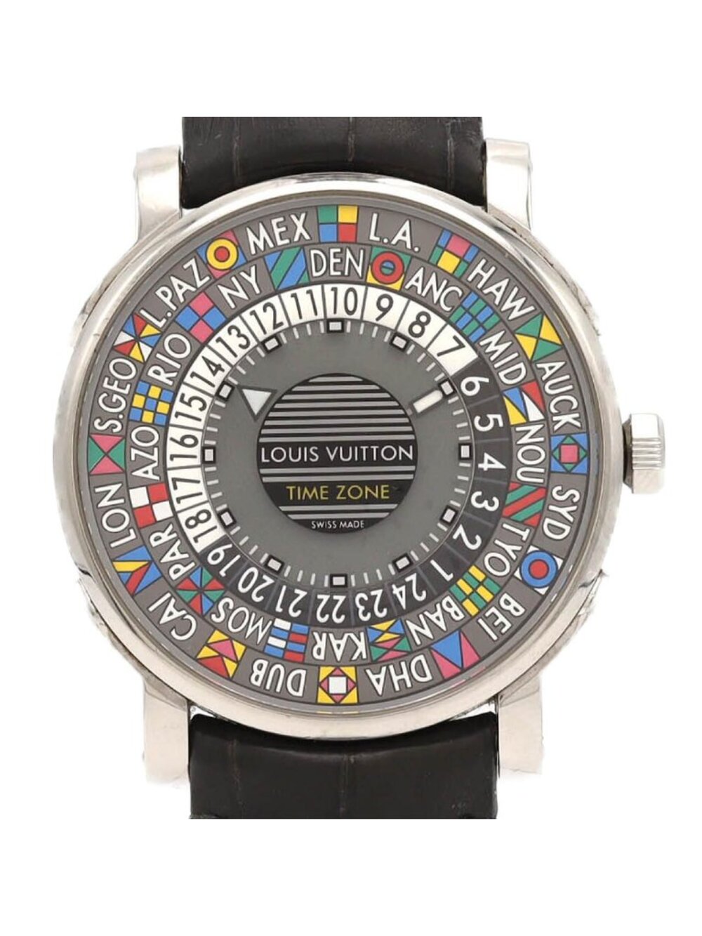 Louis Vuitton Escale Time Zone SS Automatic Watch